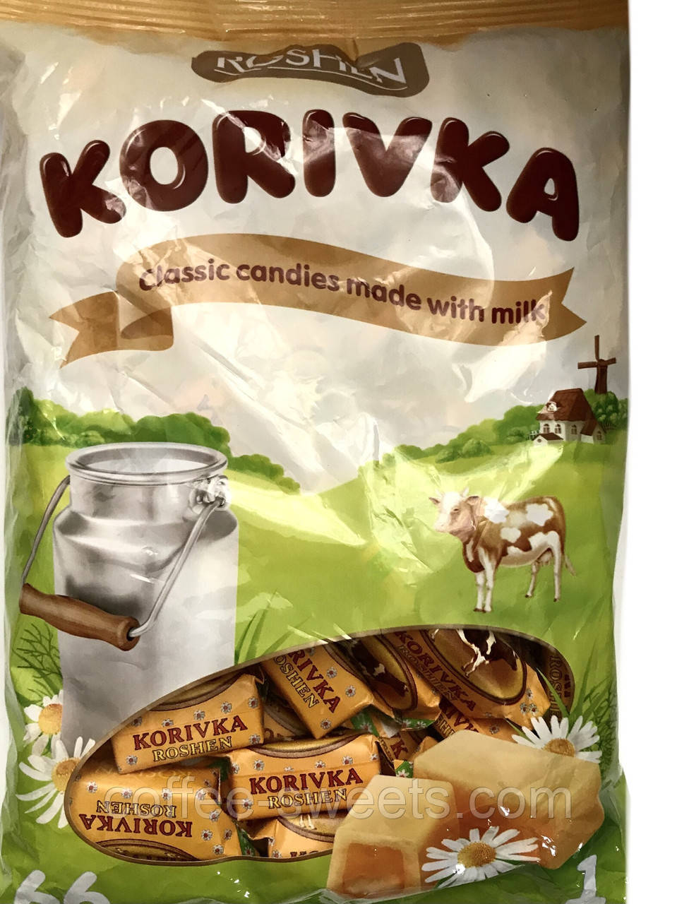 Цукерки Рошен Roshen Корівка 1 кг
