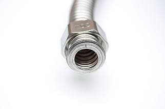 1 1/4 дюйма внутрішнє різьблення нержавіюча гайка для нержавіючої гофрованої труби 32мм, фото 5