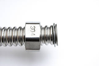 1/2 дюйма внутрішнє різьблення нержавіюча гайка для нержавіючої гофрованої труби 16мм, фото 4