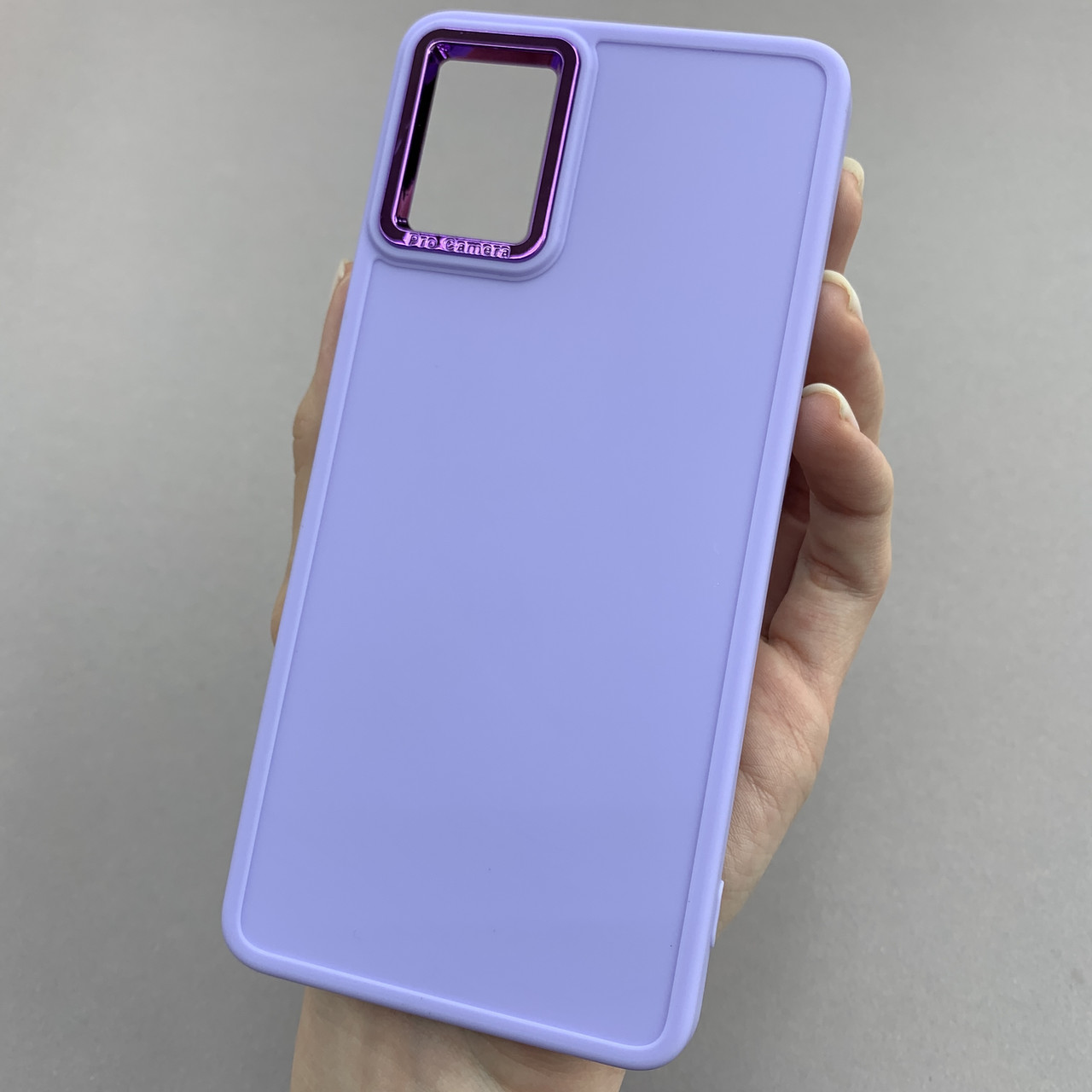 Чохол для Samsung Galaxy А51 матовий чохол з окантовкою на телефон самсунг а51 бузковий o9l