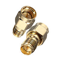 Перехідник SMA Male - RP-SMA Female AMASS прямий - 1 шт.
