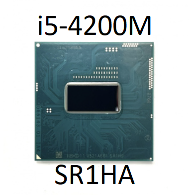 Процесор для ноутбука G4 Intel Core i5-4200M (SR1HA) 2x2,5Ghz 3Mb Cache 2500Mhz Bus б/в
