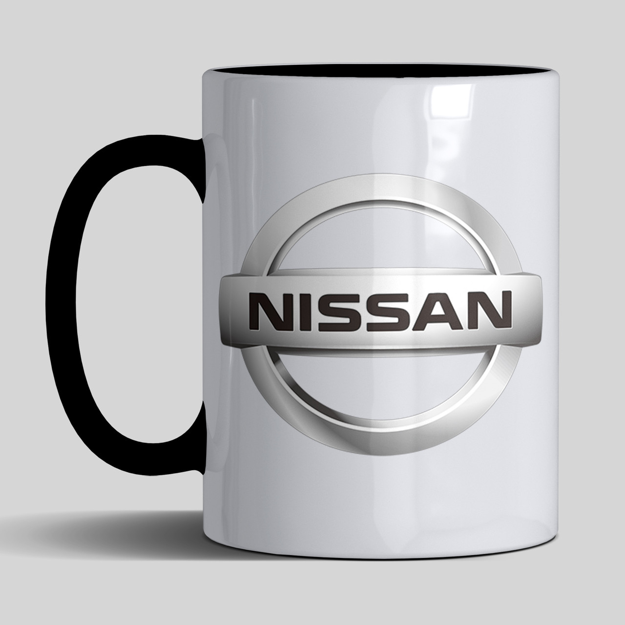 Чашка 330 мл з маркою авто Nissan / Ніссан. Найкращий подарунок чоловіку, фото 1