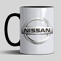 Чашка 330 мл с маркой авто Nissan / Ниссан. Лучший подарок мужчине