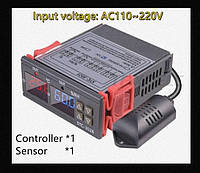 Контроллер Температуры И Влажности Термостат Регулятор Температуры и Влажности на 220 вольт STC 3028
