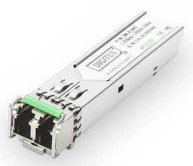 Модуль DIGITUS 1.25 Gbps SFP, 80km, SM, LC Duplex, 1000Base-ZX, 1550nm Baumar - Завжди Вчасно