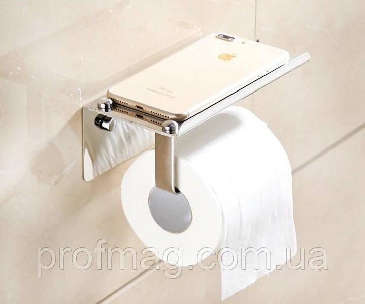 Утримувач туалетного паперу, тримач для паперу з підставкою, гачок для туалетного паперу