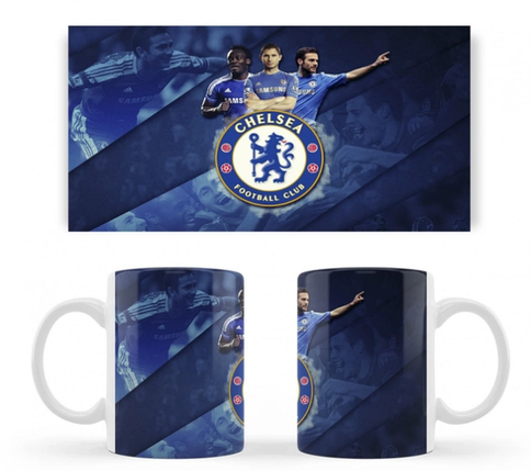 Чашка біла керамічна Челсі (Chelsea Football Club) ABC, фото 1