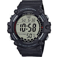 Наручные часы мужские Casio AE-1500WH-1A электронные часы с подсветкой водонепроницаемые и противоударные