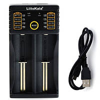 Зарядний пристрій LiitoKala Lii-202, 2Х-10440/14500/16340/18650/22650, 5V
