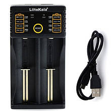 Зарядний пристрій LiitoKala Lii-202, 2Х-10440/14500/16340/18650/22650, 5V