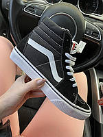 Vans SK8-Hi Black кроссовки и кеды высокое качество Размер 42