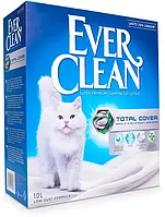 Наполнитель для кошачьего туалета Ever Clean Total Cover Полная Блокировка с микрогранулами 10 л