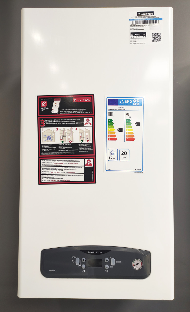 30 кВт. Котел конденсаційний газовий Ariston Cares S 30