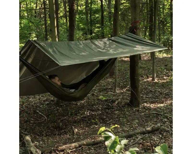 Тент, брезент тактичний, військовий Badger Outdoor X-Thermo Tarp Olive (300х280см)