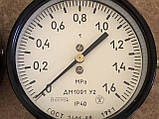 ДМ1001 У2 Манометр загальнотехнічний 16 кгс/см2(1,6МПа,1600 кПа) Ф100 мм М12*1,5 радіальний (час спрр-НОВНІ!), фото 8