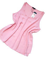 Базовая майка Primark, стильная блуза без рукава, розовый топ