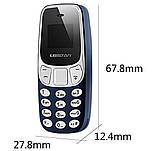 Міні мобільний маленький телефон L8 Star BM10 (2Sim) типу Nokia, фото 6
