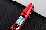 Ручка мобільний телефон портативний з камерою 0.08 MP і Bluetooth AK 007 (Червоний), фото 2