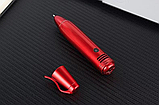 Ручка мобільний телефон портативний з камерою 0.08 MP і Bluetooth AK 007 (Червоний), фото 9