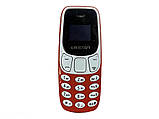 Міні маленький мобільний телефон L8 Star BM10 (2Sim) помаранчевий, фото 3