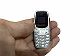 Міні мобільний маленький телефон L8 Star BM10 (2Sim) сірий, фото 5