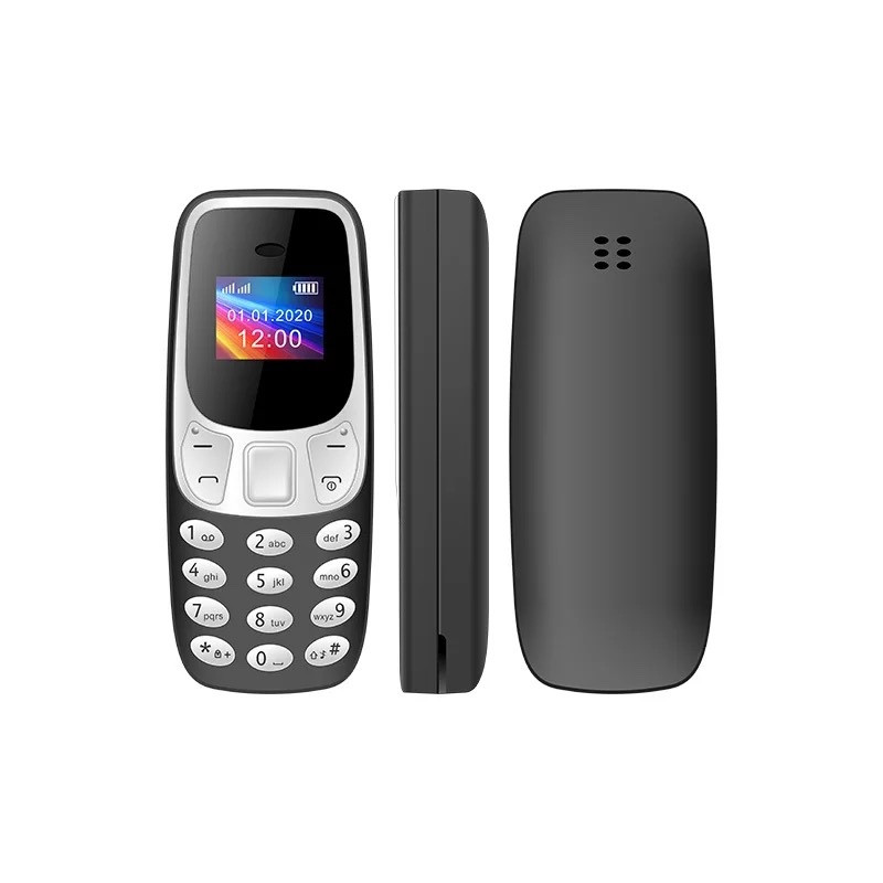Міні мобільний маленький телефон L8 Star BM10 (2Sim) типу Nokia Чорний