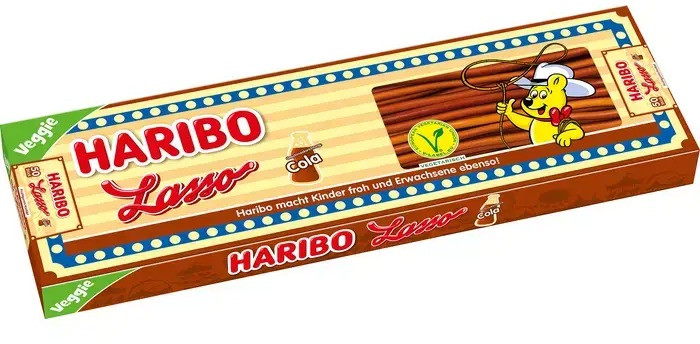 Желейна цукерка Haribo Lasso Cola 60смX50 шт