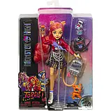 Лялька Монстер Хай Торалей Страйп Monster High Toralei Stripe Doll G3 з вихованцем HHK57 Mattel Оригінал, фото 2