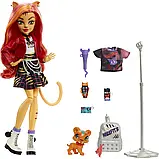 Лялька Монстер Хай Торалей Страйп Monster High Toralei Stripe Doll G3 з вихованцем HHK57 Mattel Оригінал, фото 5