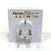 Розетка-таймер Feron ТМ32 для відключення електроприладів (механічна добова, крок 15 хвилин), фото 2
