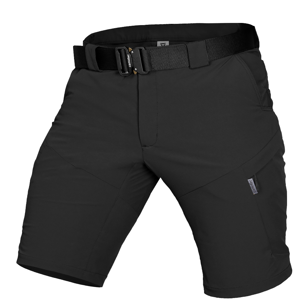 Шорти тактичні для поліції Lizard Nylon Чорні