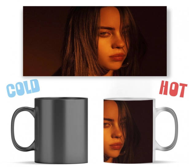 Чашка Хамелеон Billie Eilish Біллі Айліш ABC