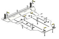 Защита двигателя для AUDI A4 2015- двигатель + КПП, V-2,0 TFSI; / (Кольчуга) на Ауди A4, Арт: 1.0709.00