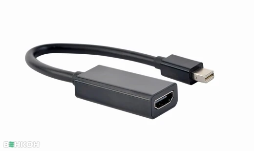 Перехідник Cablexpert Mini Display Port to HDMI (A-mDPM-HDMIF-02), фото 1