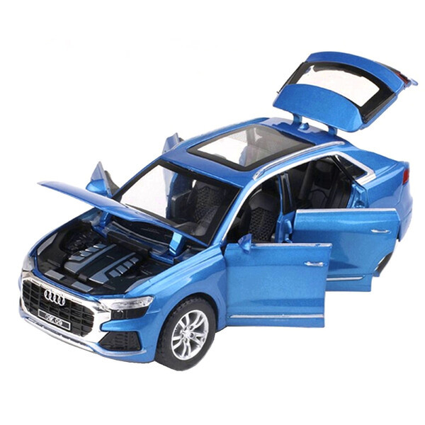 Машинка іграшка Audi Q8 Quattro металева моделька колекційна 16 см Синій (60082)