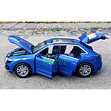 Машинка іграшка Audi Q8 Quattro металева моделька колекційна 16 см Синій (60082), фото 7