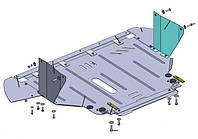 Защита двигателя для FIAT Grande Punto 2010- двигатель + КПП + радиатор, V-1,4 бензин / (Кольчуга) на Фиат