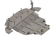 Защита двигателя для FORD Focus 2003-2010 двигатель + КПП + радиатор, V-все / (Кольчуга) на Форд Фокус, Арт: