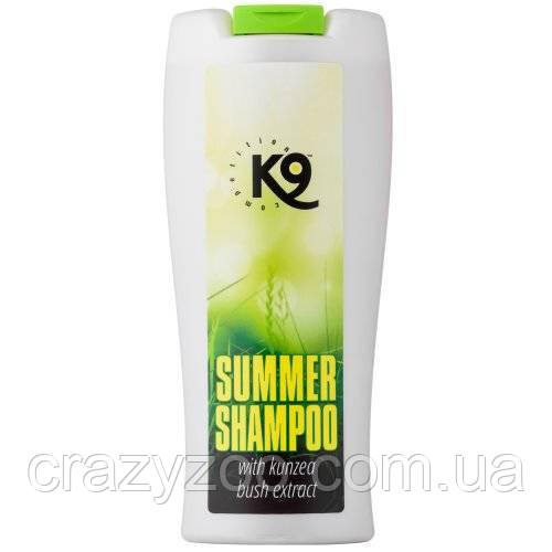 Літній антипаразитарний шампунь Summer Shampoo K9 від комах, кліщів та бліх для тварин 300 мл