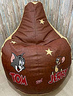 Кресло пуф Том и Джерри