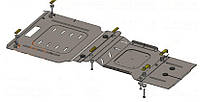 Защита двигателя для MERCEDES GL 2006-2012 двигатель + КПП + РКПП, V-4,6і; 5,5і / (Кольчуга) на Мерседес ГЛ,
