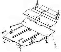 Защита двигателя для MITSUBISHI Outlander 2003-2010 двигатель + КПП + радиатор, V-все / (Кольчуга) на
