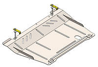 Защита двигателя для OPEL Corsa 2007-2014 двигатель + КПП + радиатор, V-1.3CDTi / (Кольчуга) на Опель Корса,