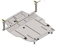 Захист двигуна для PEUGEOT 4007 2007 - двигун + КПП + радіатор, V-все / (Кольчуга) на Пежо 4007, Арт: 1.0317.00
