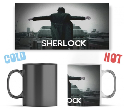 Чашка Хамелеон Christmas Series Sherlock Шерлок ABC, фото 1