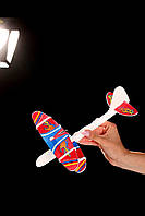 Детский самолет - планер с мотором и зарядкой от USB 28 х 29 см