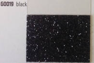Термоплівка з великими блискітками Siser MODA GLITTER 2 Black (сісер мода глітер 2 чорний)