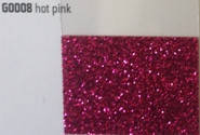 Термоплівка з великими блискітками Siser MODA GLITTER 2 Hot Pink (сісер мода глітер 2 яскраво-рожевий)