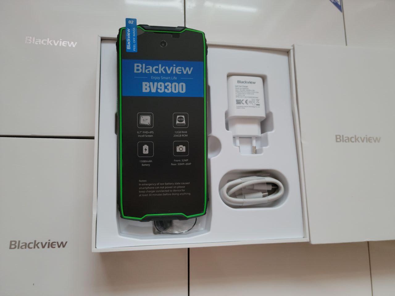 Смартфон Blackview BV9300 Green 100Lm Flashlight 12/256GB NFC 15080 мА/год Новинка 2023 року